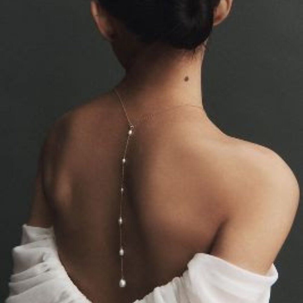 TEMPÊTE Cascade Back Necklace